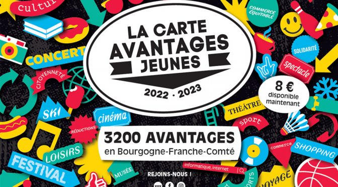 Carte Avantages Jeunes 2022/2023