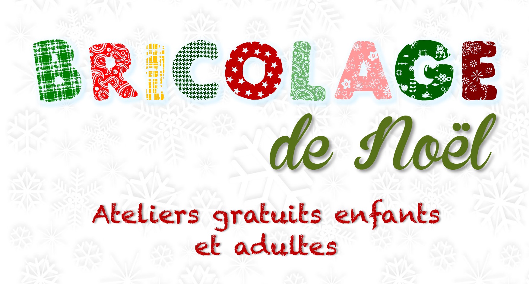 action bricolage de noel